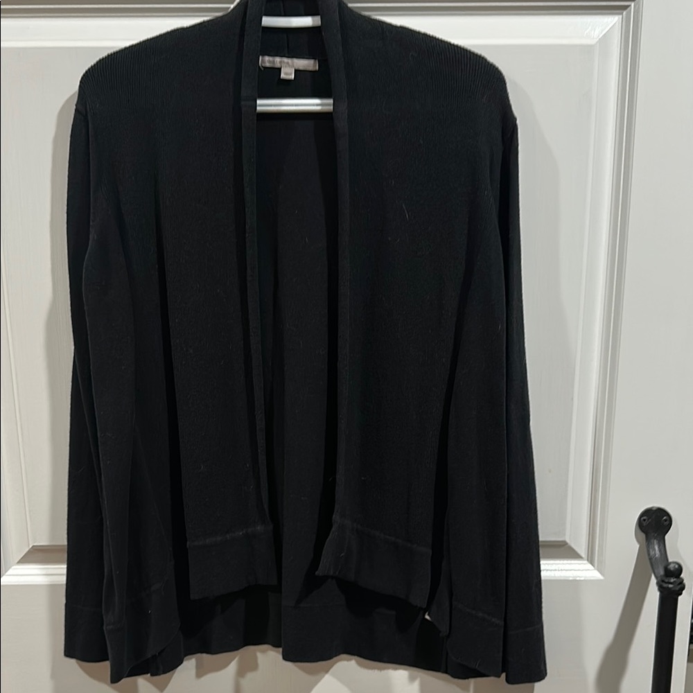 GAP Classic Black Open Cardigan